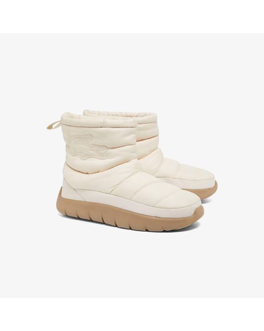 Lacoste White Serve Slipper Mid for men
