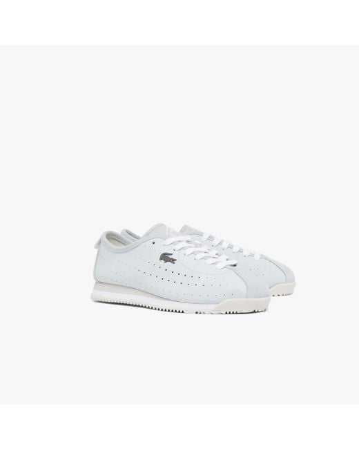 Lacoste White Club-Low Leather Sneakers