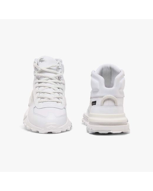 Lacoste White Elite Active Winter Sneakers