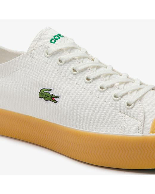 Lacoste Gripshot Textured Canvas And Synthetic Sneakers in Lacoste Gripshot Textured Canvas And Synthetic Sneakers in