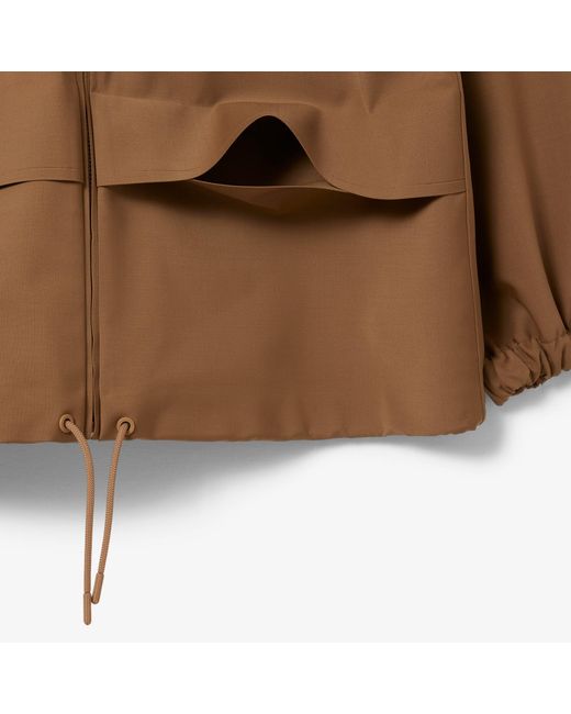 Lacoste Red Runway Wool Blend Track Jacket