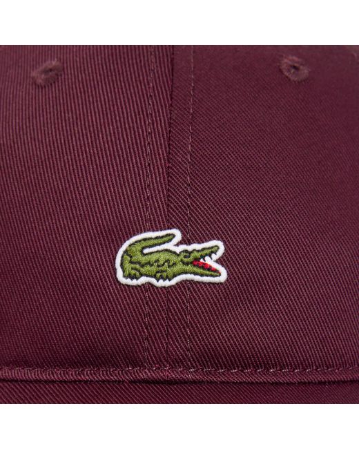 Lacoste Natural Cotton Twill Cap