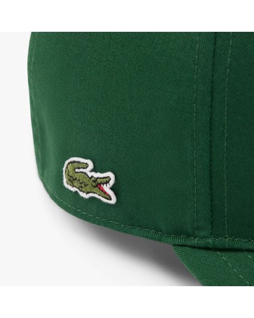 Lacoste Green 3D Embroidered Baseball Cap