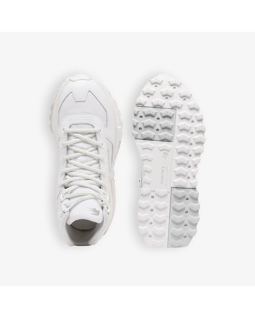 Lacoste White Elite Active Winter Sneakers