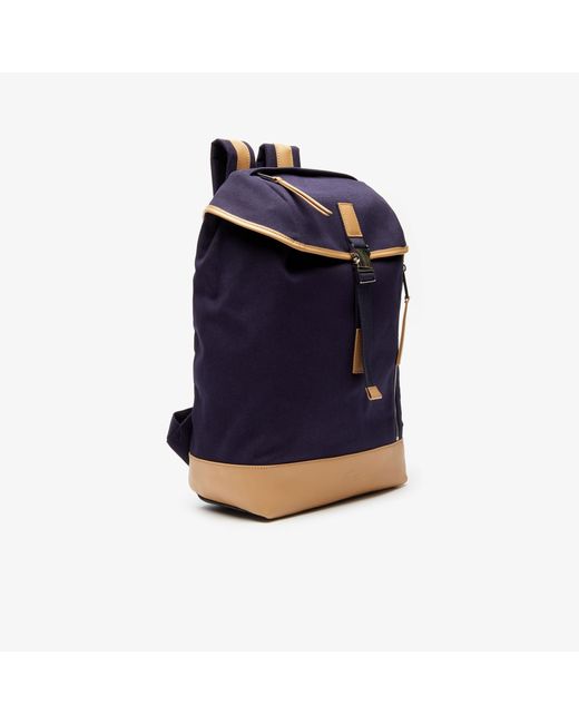 lacoste flap backpack