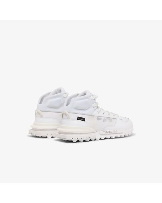 Lacoste White Elite Active Winter Sneakers