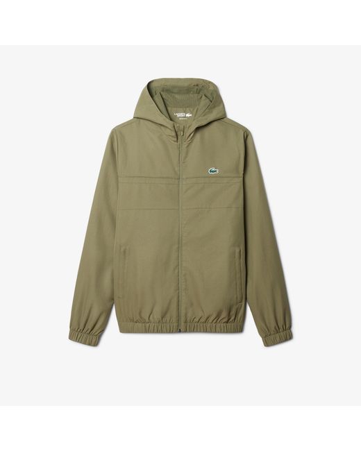 Lacoste Green Full-Zip Track Jacket for men