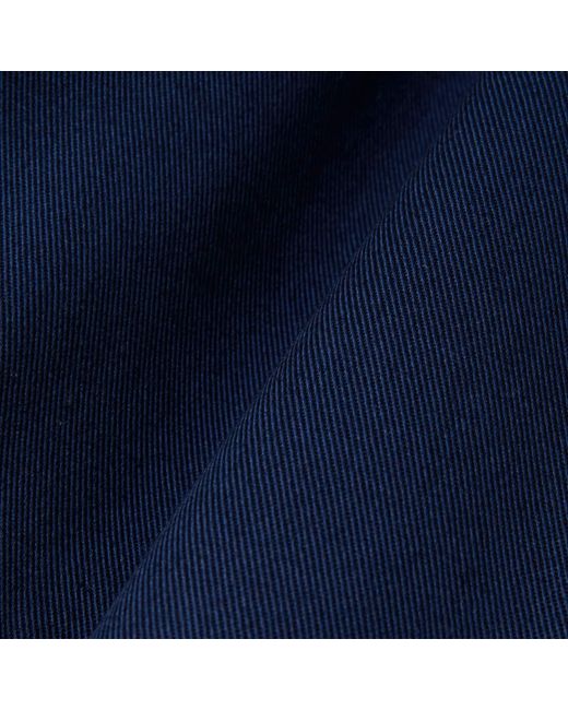 Lacoste Blue Double Collar Stretch Jacket