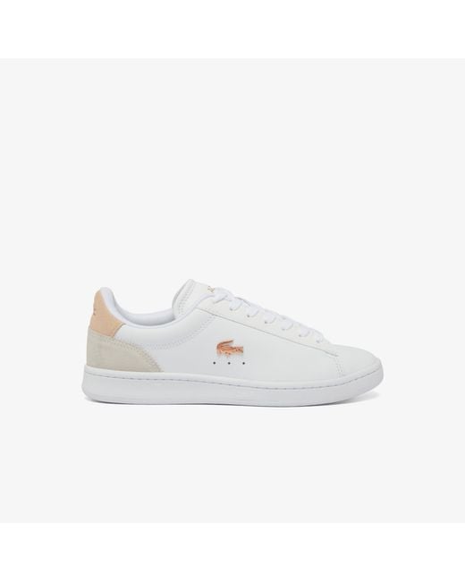 Lacoste White Low-Top Trainers