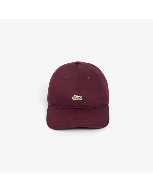 Lacoste Natural Cotton Twill Cap