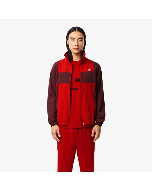 Lacoste Red Tennis X Novak Djokovic Sweatsuit for men