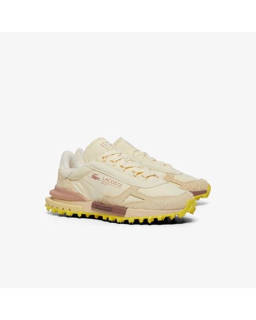 Lacoste Yellow Elite Active Sneakers