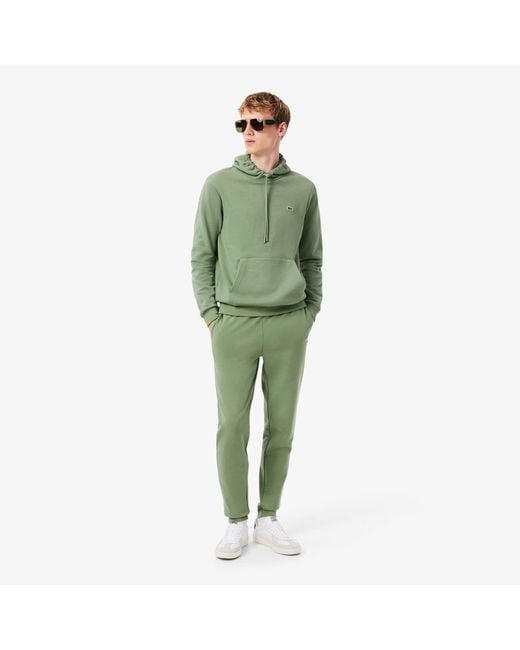 Lacoste Green Tapered Leg Sweatpants for men