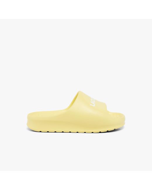 Lacoste Yellow Serve Slide 2.0