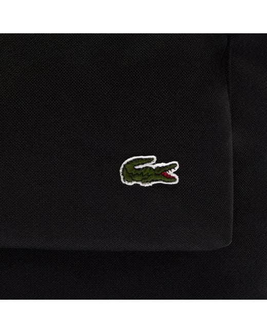 Lacoste Black Neocroc Backpack
