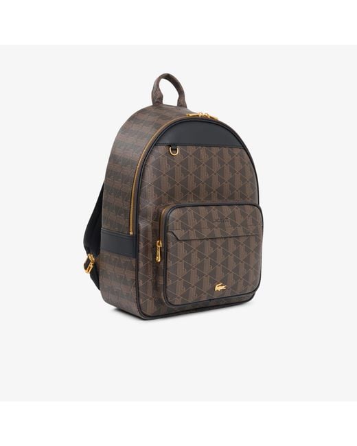 Lacoste Brown The Blend Backpack