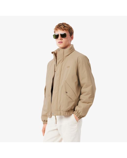 Lacoste Natural Water-Repellent Puffer Jacket for men