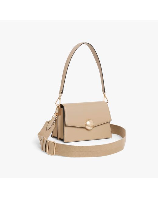 Lacoste Medium Tennis Bliss Shoulder Bag in Natural | Lyst