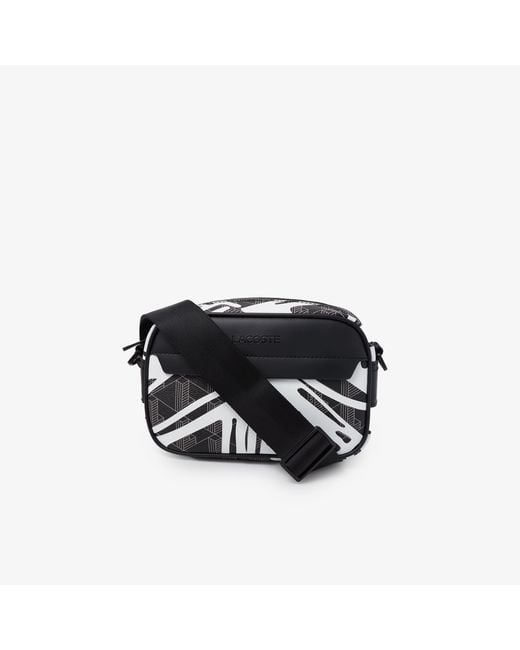 Lacoste Small The Blend Reporter Bag in Black for Men | Lyst
