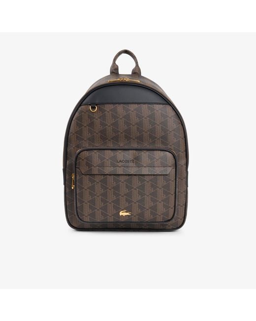 Lacoste Brown The Blend Backpack