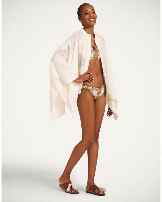 LaDoubleJ White Mirage Bikini Bottom