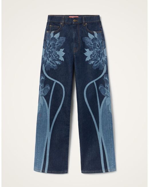 LaDoubleJ Blue The Straight Leg Jean