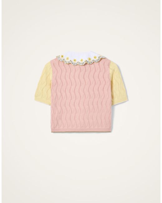 LaDoubleJ Natural Crop Polo