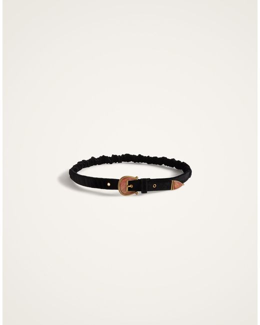 LaDoubleJ Blue Cinch Belt
