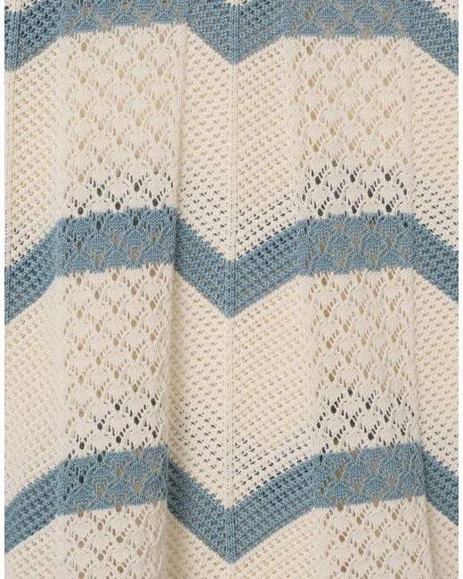 LaDoubleJ Natural Chevron Crop Sweater
