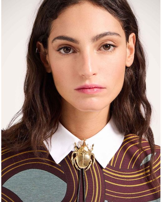 LaDoubleJ Brown La Scala Top