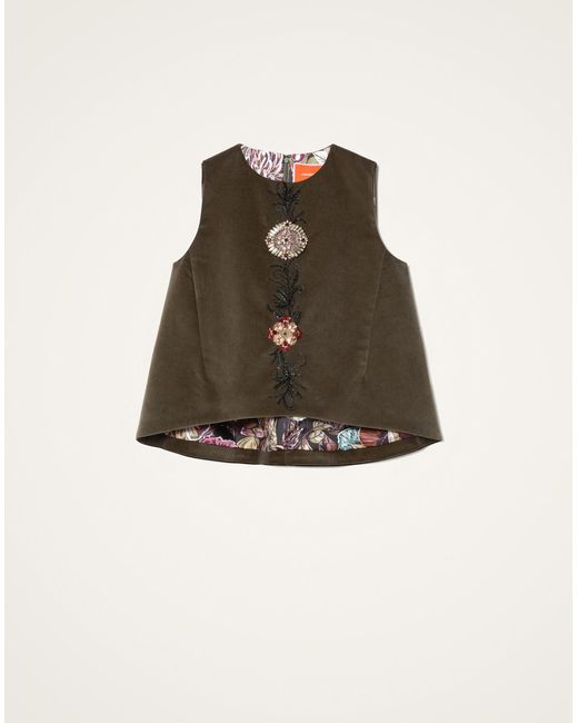 LaDoubleJ Multicolor La Scala Top