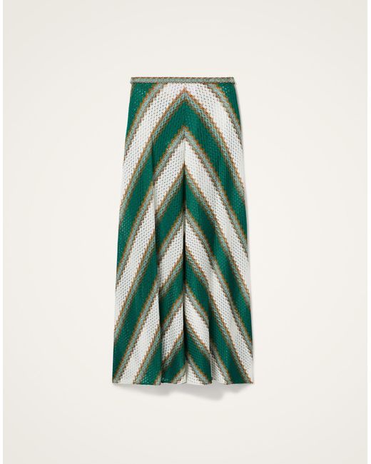 LaDoubleJ Green Sarong Skirt