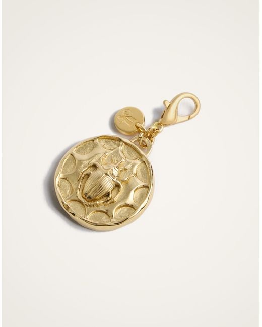 LaDoubleJ Blue Scarab Charm