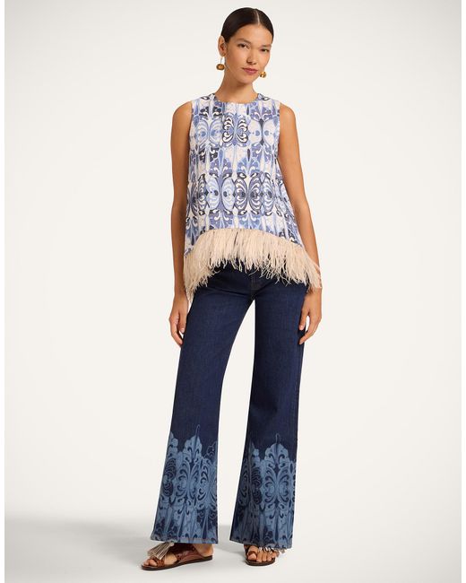 LaDoubleJ Blue La Scala Top