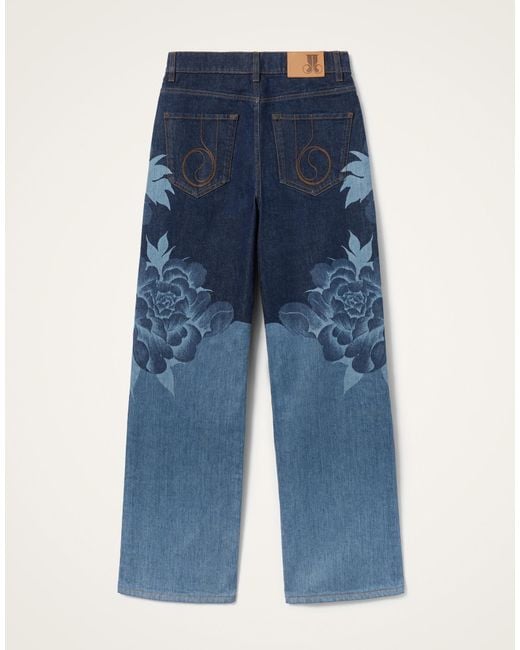 LaDoubleJ Blue The Straight Leg Jean