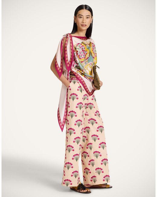 LaDoubleJ Red Full-On Foulard