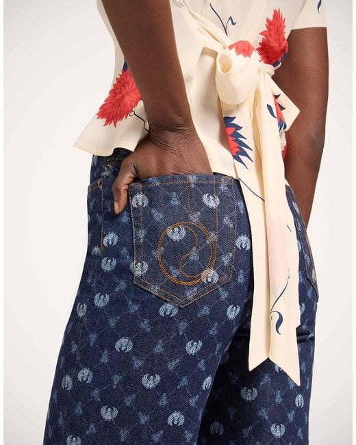 LaDoubleJ Blue The Flare Jean