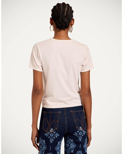 LaDoubleJ White The Cu-Tee Crop