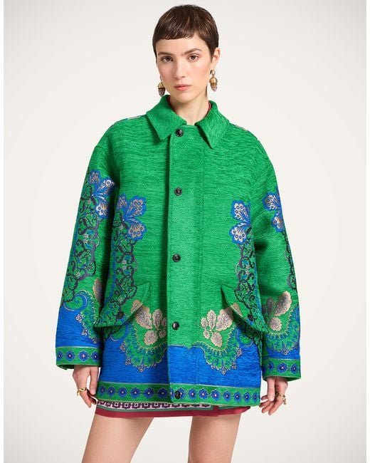 LaDoubleJ Green Truffle Coat