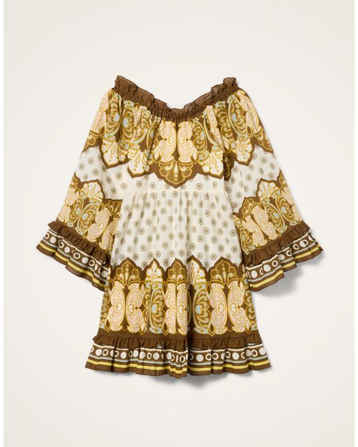 LaDoubleJ Natural Boho Mini Dress