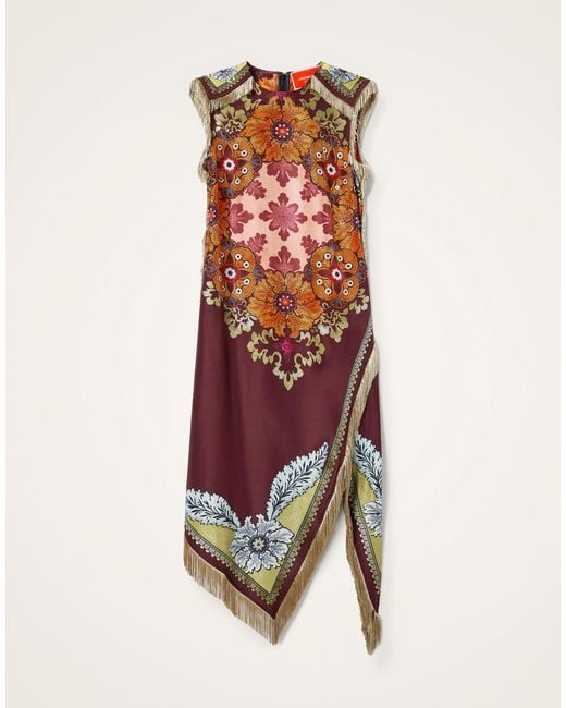 LaDoubleJ Multicolor Scarf Dress