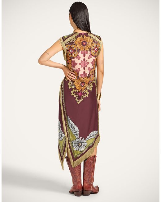 LaDoubleJ Multicolor Scarf Dress