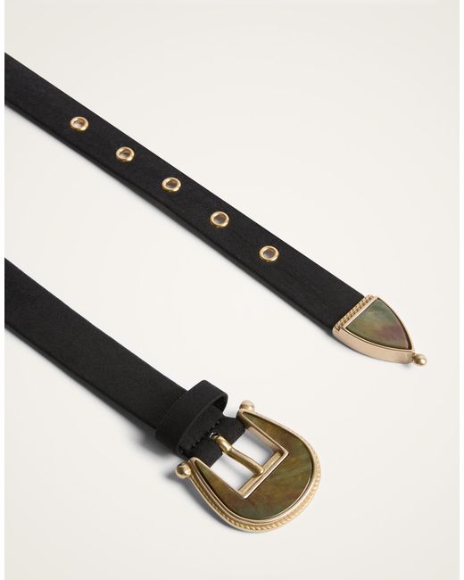LaDoubleJ Blue Cinch Belt