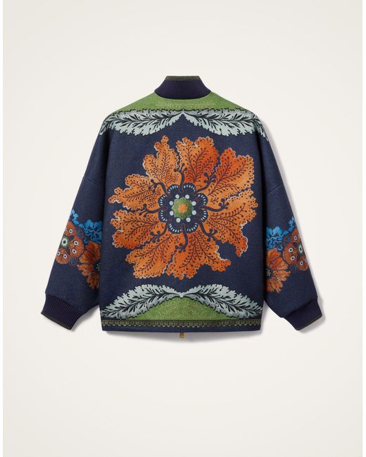 LaDoubleJ Blue Brooklyn Bomber