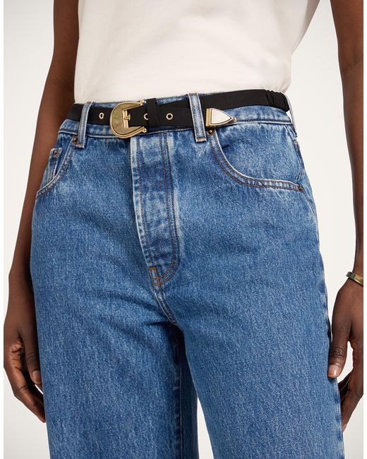 LaDoubleJ Blue Cinch Belt