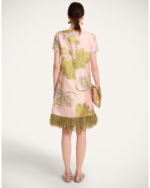 LaDoubleJ Natural Mini Swing Dress
