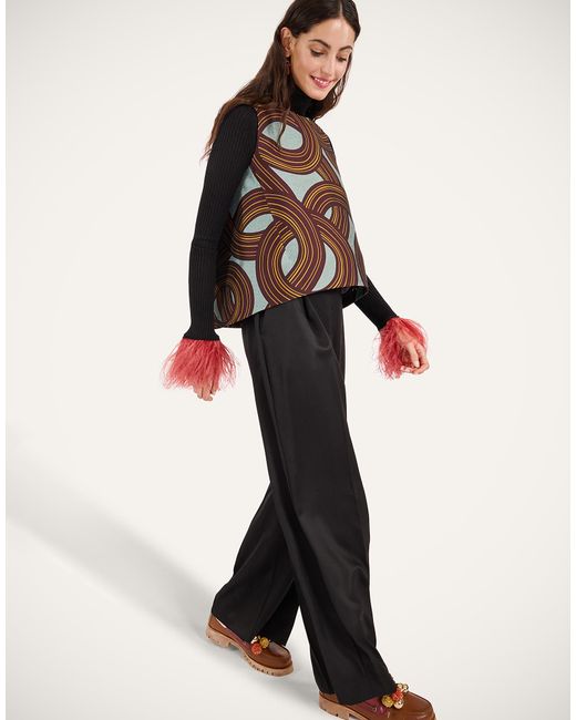 LaDoubleJ Multicolor Loose Pants