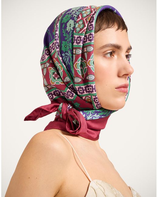 LaDoubleJ Multicolor Foulard 90