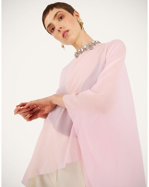 LaDoubleJ Pink Maria Cape