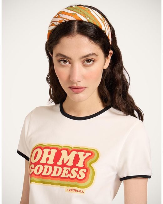 LaDoubleJ Multicolor Flat Headband